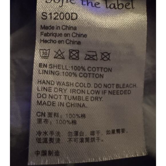 Sofie The Label Blue Mini Babydoll V Neck Party Dress Size S - Picture 7 of 7